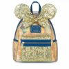 Bags And Totes * | Disney Loungefly Backpack 50Th Anniversary Earidescent Blue