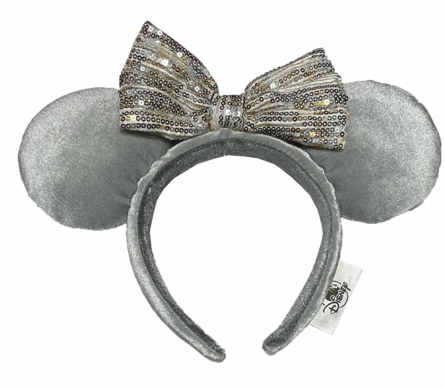 Hats * | Disney Ears Headband Minnie Mouse Winter Frost