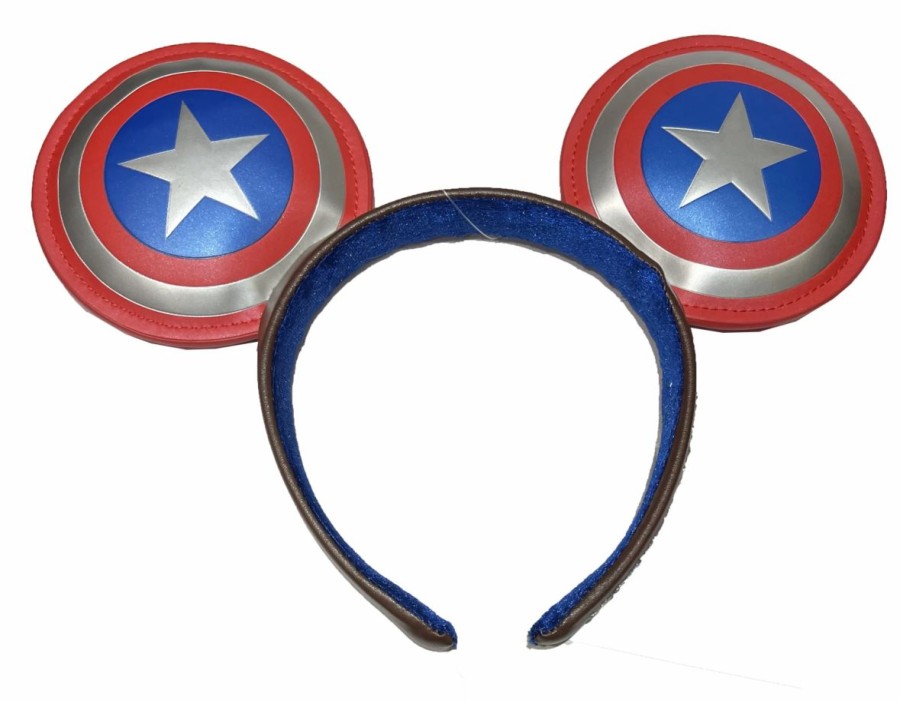 Hats * | Disney Ears Headband Marvel Captain America