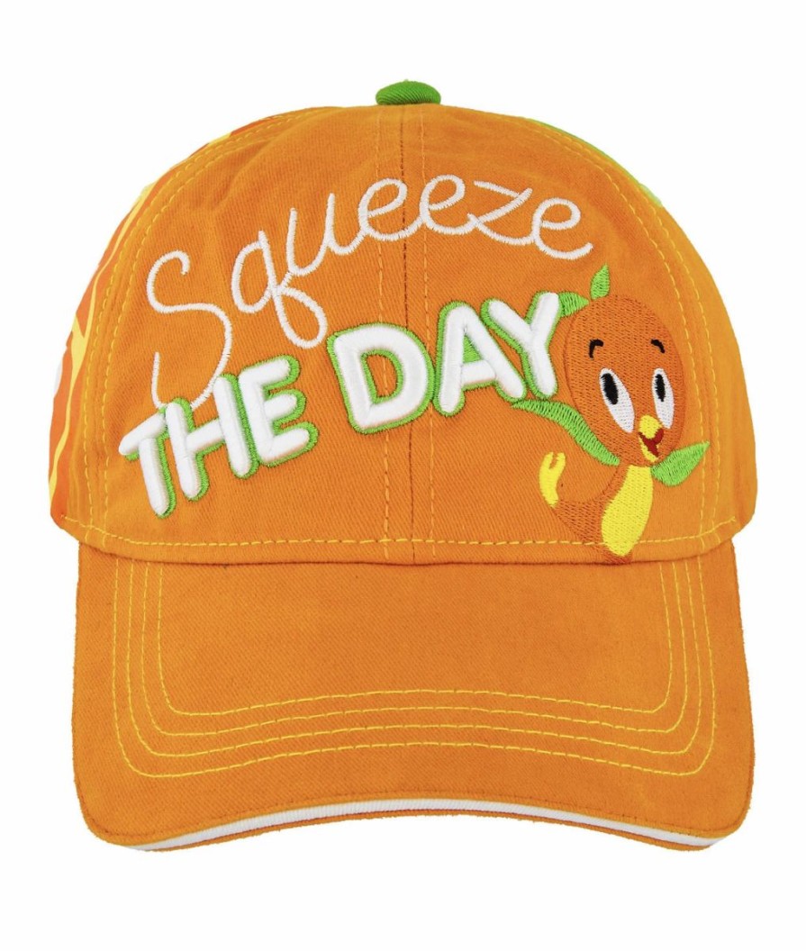 Hats * | Disney Hat Baseball Cap Orange Bird Squeeze The Day