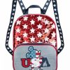 Bags And Totes * | Disney Backpack Bag Mickey Americana Reversible Sequin